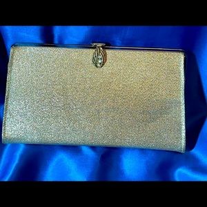 Vintage shimmering gold purse